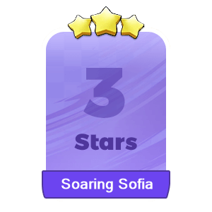 MMOJUGG Monopoly Go Soaring Sofia 3 Stars-S9-9 Details View of Item Function and Use